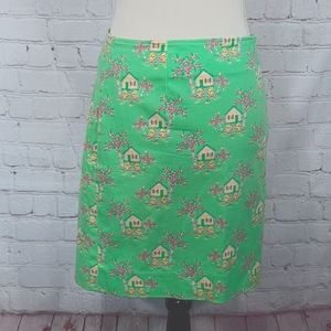 Govango Green Pencil Skirt